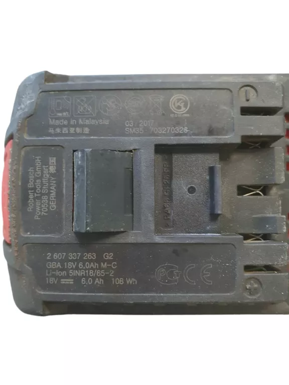 AKUMULATOR BOSCH 18V 6AH