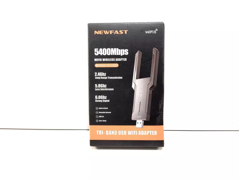 ADAPTER USB WIFI 6 AX1800 USB 3.0 NEWFAST