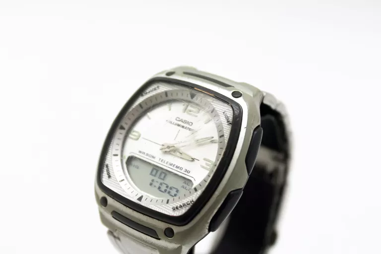 ZEGAREK CASIO AW-81 WOLD TIME TELEMEMO 30 WR50