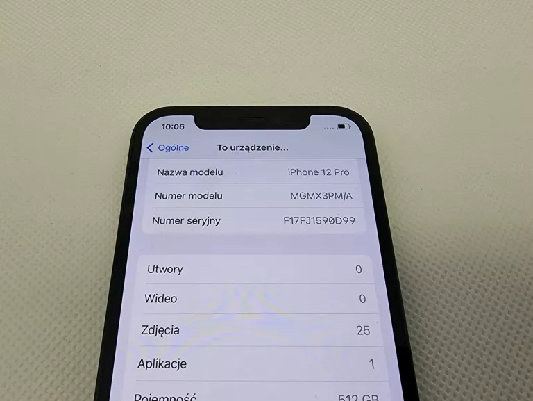 APPLE IPHONE 12 PRO 512GB 82%