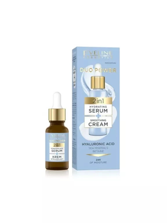 SERUM + KREM EVELINE DUO POWER 2W1 18ML