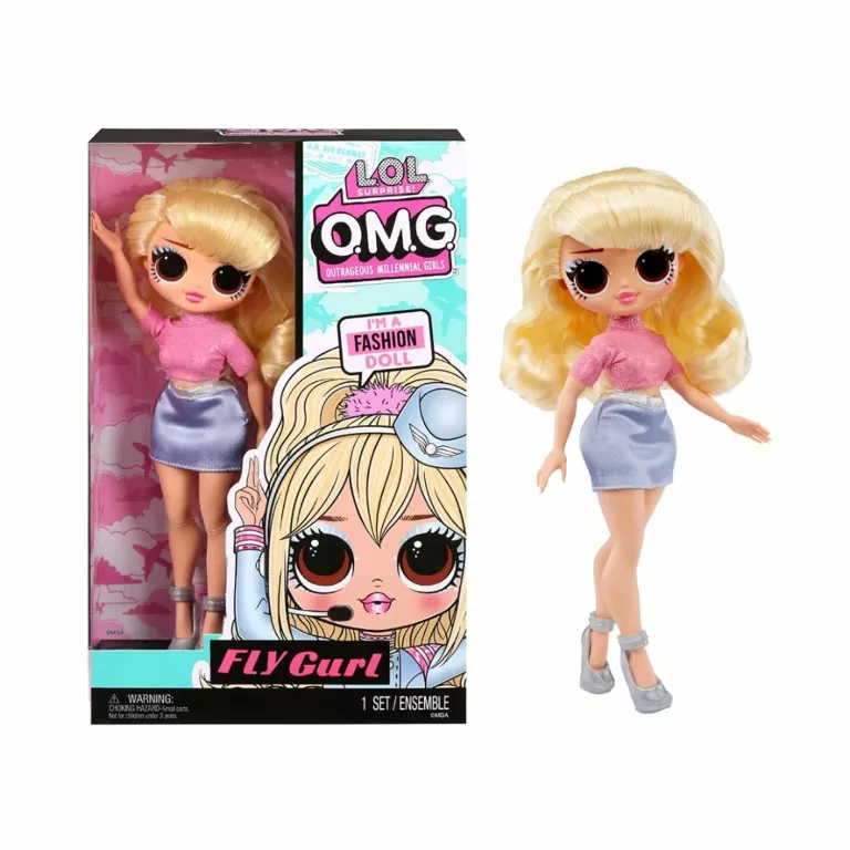 L.O.L. SURPRISE! O.M.G. WORLD TRAVEL FLY GURL 987697 LALKA LOL