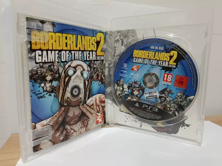 BORDERLANDS 2 GOTY PS3 ENG GAME OF THE YEAR EDITION