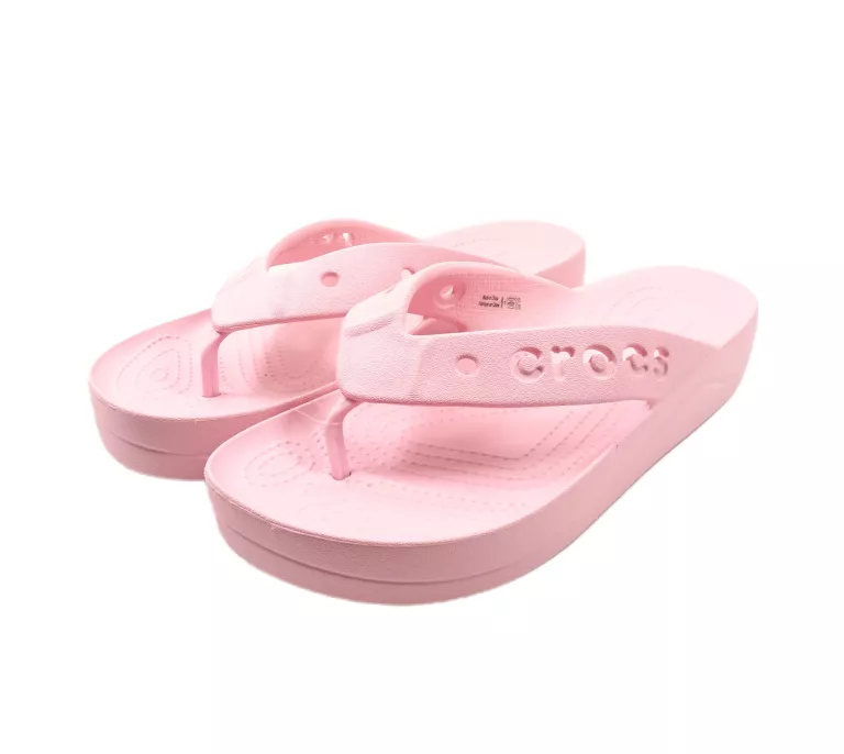 JAPONKI CROCS BAYA PLATFORM RÓŻOWE ROZMIAR 39-40