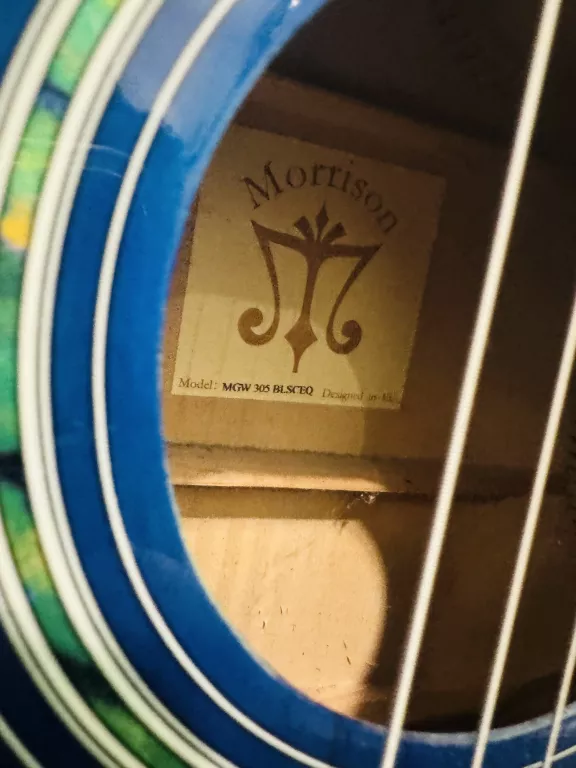 GITARA MORRISON MGW 305 BLSCEQ
