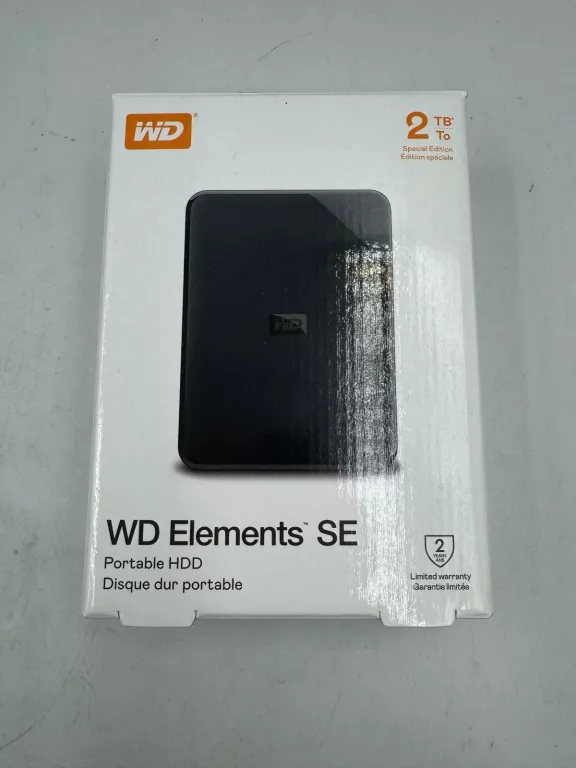 DYSK HDD WD ELEMENTS SE 2TB USB 3.0 CZARNY