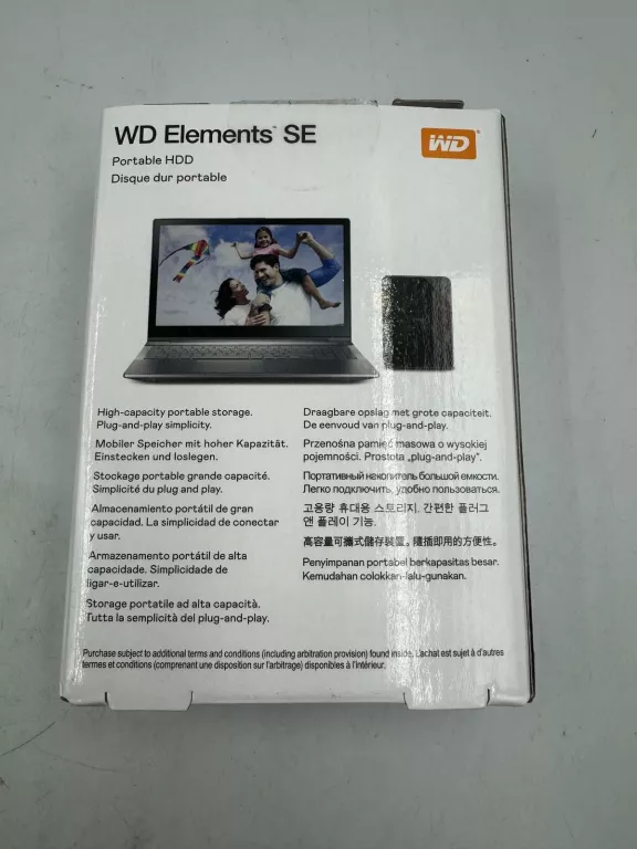 DYSK HDD WD ELEMENTS SE 2TB USB 3.0 CZARNY