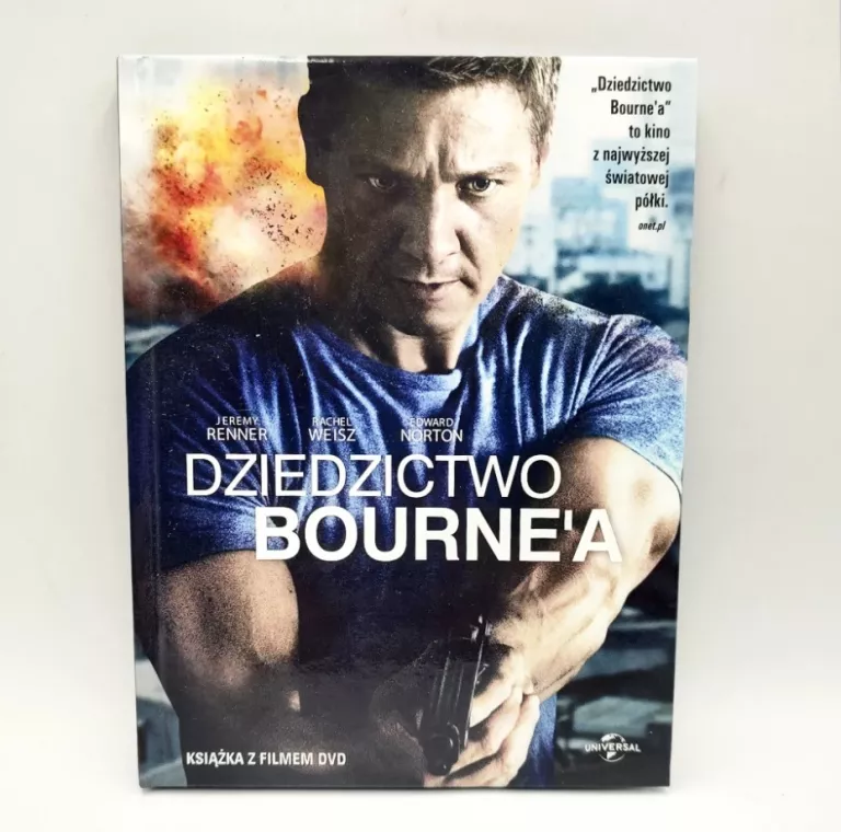 FILM DVD I KSIĄŻKA DZIEDZICTWO BOURNE'A