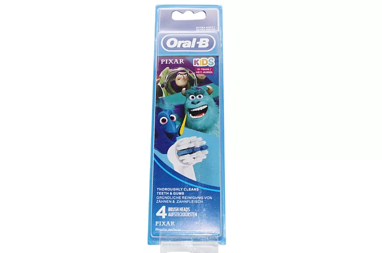 ORAL-B KIDS 4 SZT. POTWORY KOŃCÓWKI DO SZCZOTECZKI ELEKTRYCZNEJ.