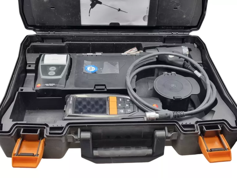 ANALIZATOR SPALIN TESTO 320 BASIC DRUKARKA SONDA