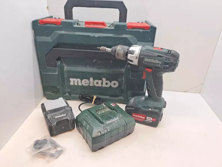 WKRĘTARKA METABO BS18 LT +2 AKU+ŁAD+ WALIZKA