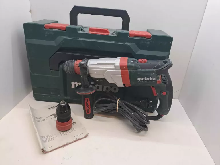 MŁOTOWIERTARKA METABO UHEV 2860-2 QUICK WALIZKA