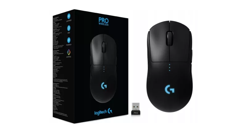 BEZPRZEWODOWA MYSZ DLA GRACZY LOGITECH G PRO WIRELESS GAMING MOUSE HERO 25