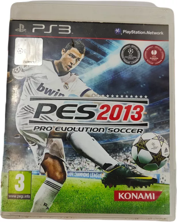 GRA NA KOONSOLE PS3 PES 2013 PRO EVOLUTION SOCCER 2013 ANGIELSKA WERSJA
