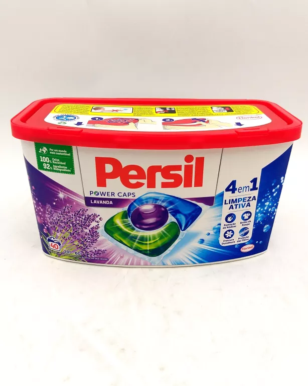 PERSIL POWER 4IN1 KAPSUŁKI DO PRANIA LAWENDOWE 40SZT