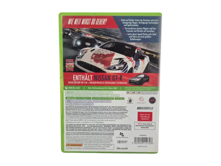 NEED FOR SPEED RIVALS MICROSOFT XBOX 360