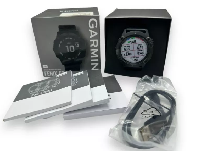 ZEGAREK GARMIN FENIX 6X PRO KOMPLET