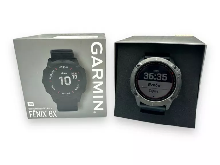 ZEGAREK GARMIN FENIX 6X PRO KOMPLET