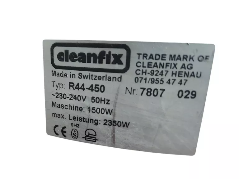 SZOROWARKA JEDNOTARCZOWA CLEANFIX R44-450