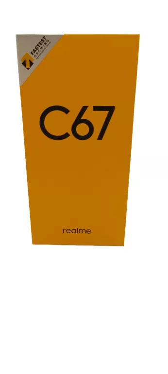 TELEFON REALME C67 8 GB / 256 GB  ZESTAW