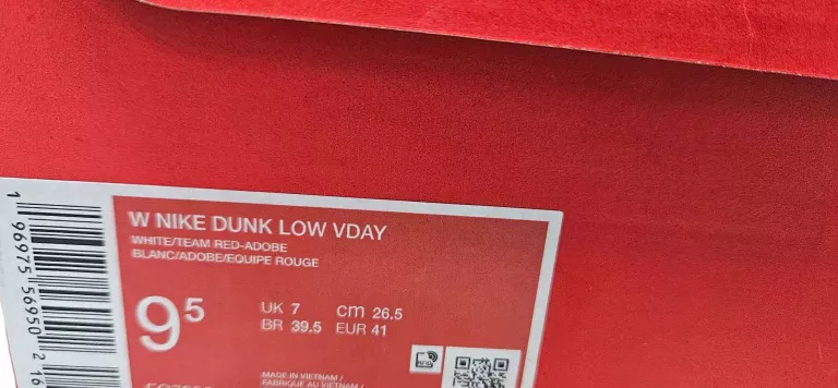 BUTY W NIKE DUNK LOW VDAY FQ7056 100 R 41