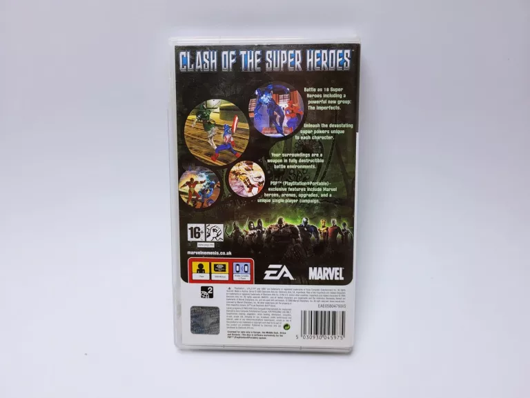 GRA MARVEL NEMESIS: RISE OF THE IMPERFECTS PSP