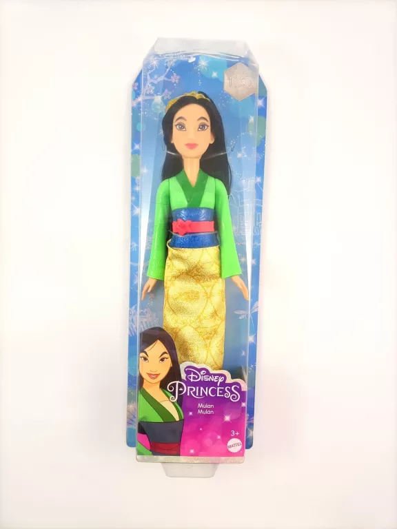 LALKA MATTEL DISNEY PRINCESS KSIĘŻNICZKI MULAN 3+