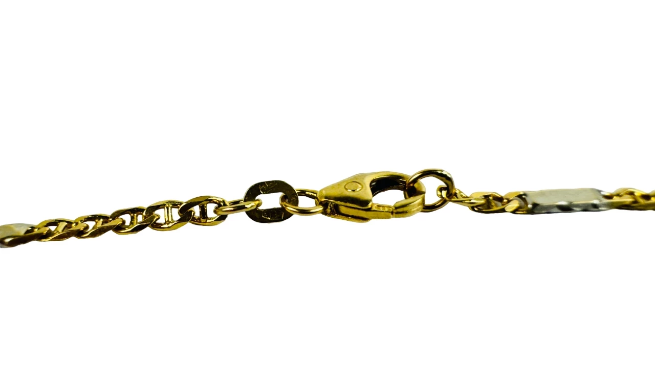 zlota-bransoletka-zolte-i-biale-zloto-19cm-585-14k-rodzaj-2205-2