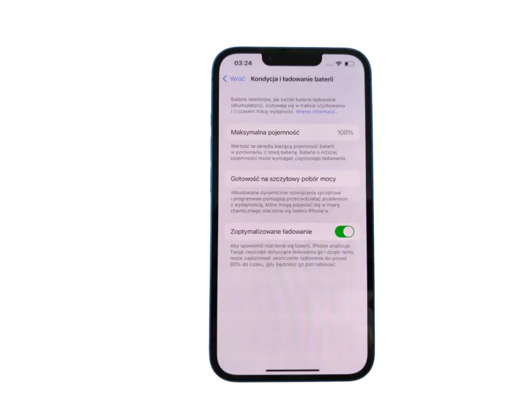 TELEFON APPLE IPHONE 13 128GB/KOMPLET/PARAGON 07.24