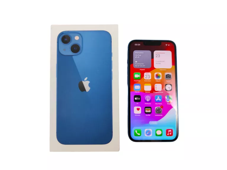 TELEFON APPLE IPHONE 13 128GB/KOMPLET/PARAGON 07.24