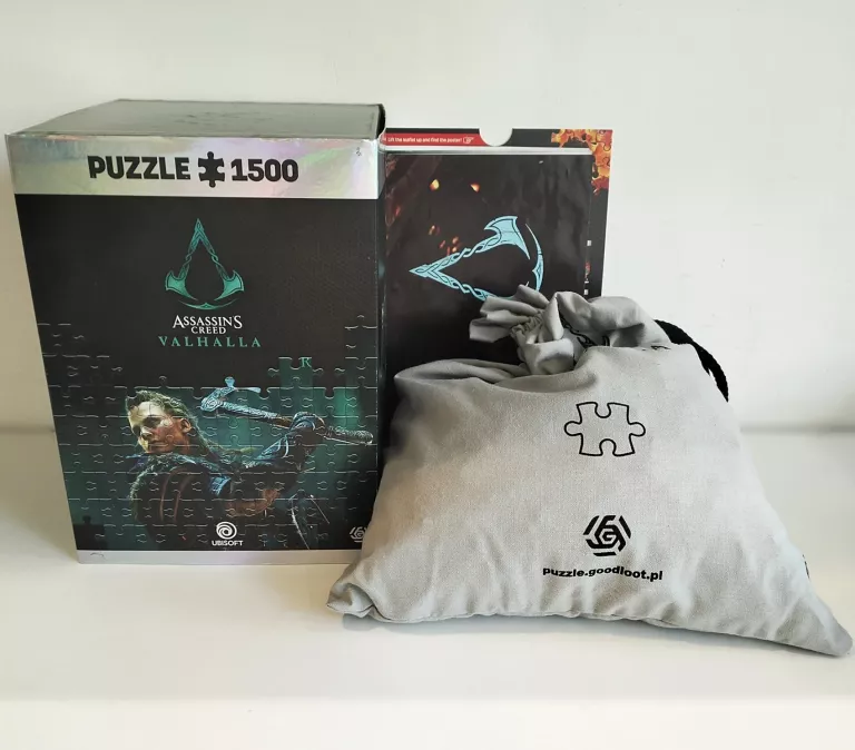 PUZZLE CENEGA 1500 ELEMENTÓW ASSASSINS CREED VALHALLA