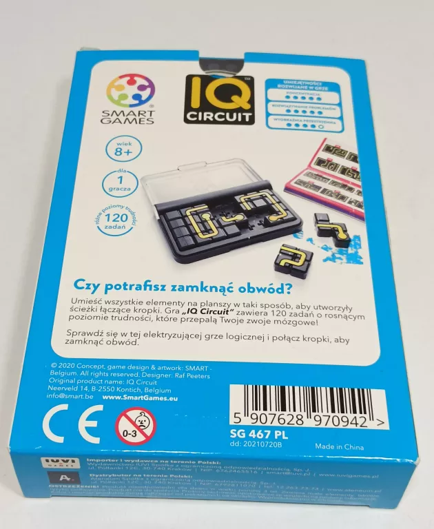 SMART GAMES IQ CIRCUIT (PL) IUVI GAMES