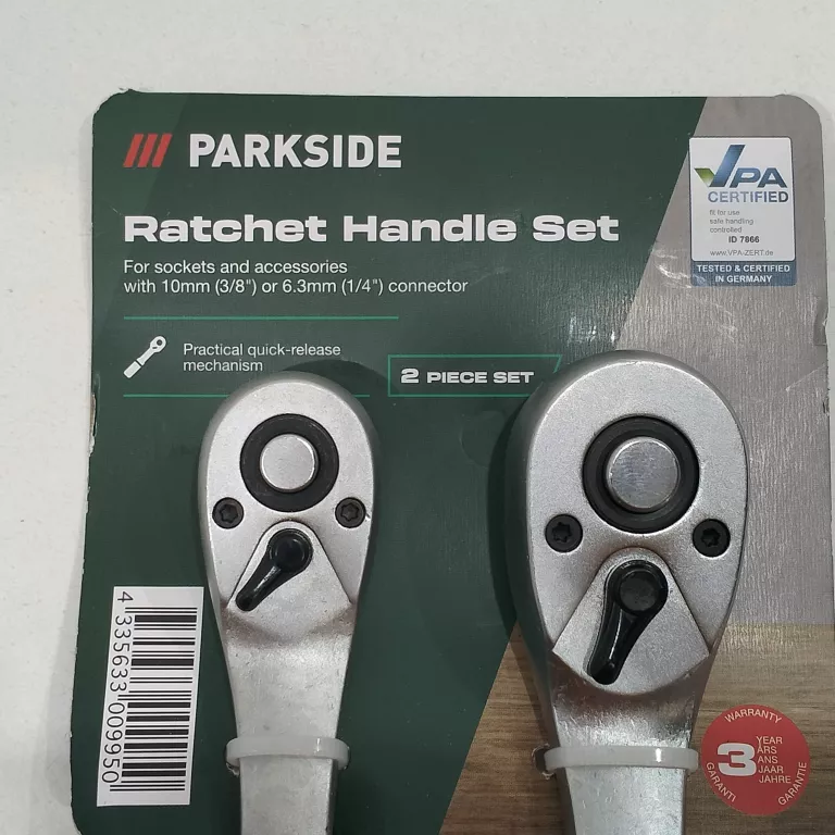 GRZECHOTKA PARKSIDE KLUCZ ZAPADKOWY 10 MM I 6,3MM