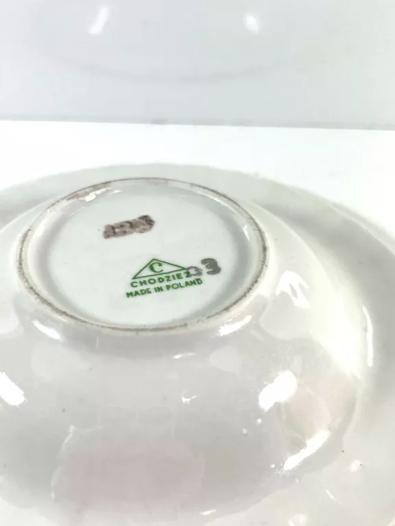 PORCELANOWA ZASTAWA 3 EL. CHODZIEŻ PRL