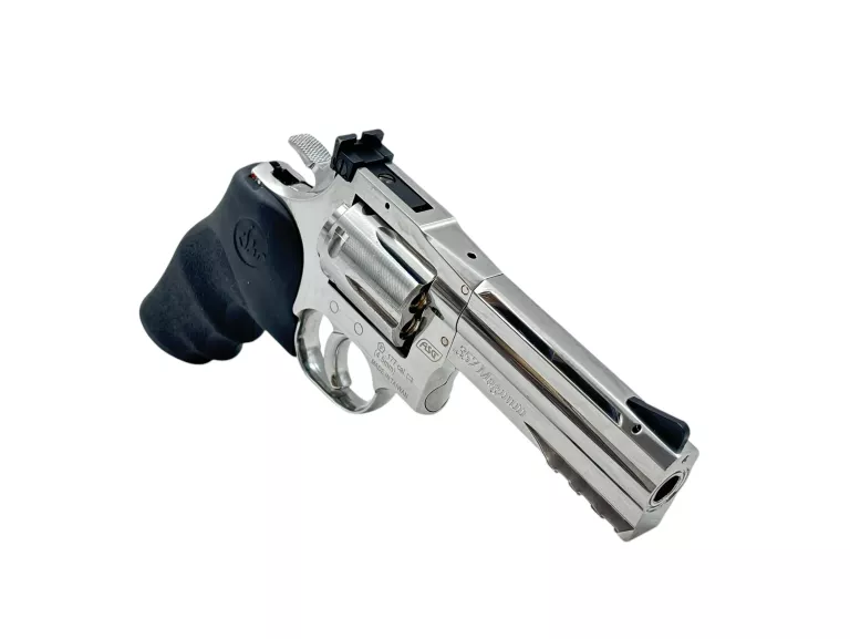 WIATRÓWKA - REWOLWER DAN WESSON 715 4" DIABOLO 4,5MM SILVER