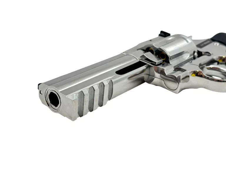 WIATRÓWKA - REWOLWER DAN WESSON 715 4" DIABOLO 4,5MM SILVER
