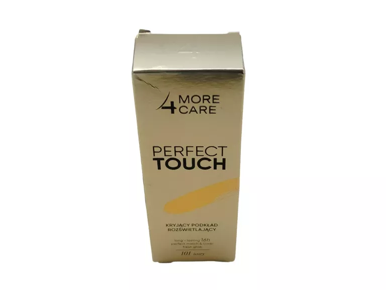 MORE4CARE PERFECT TOUCH KRYJĄCY PODKŁAD ROZŚWIETLAJĄCY 101 IVORY 30 ML