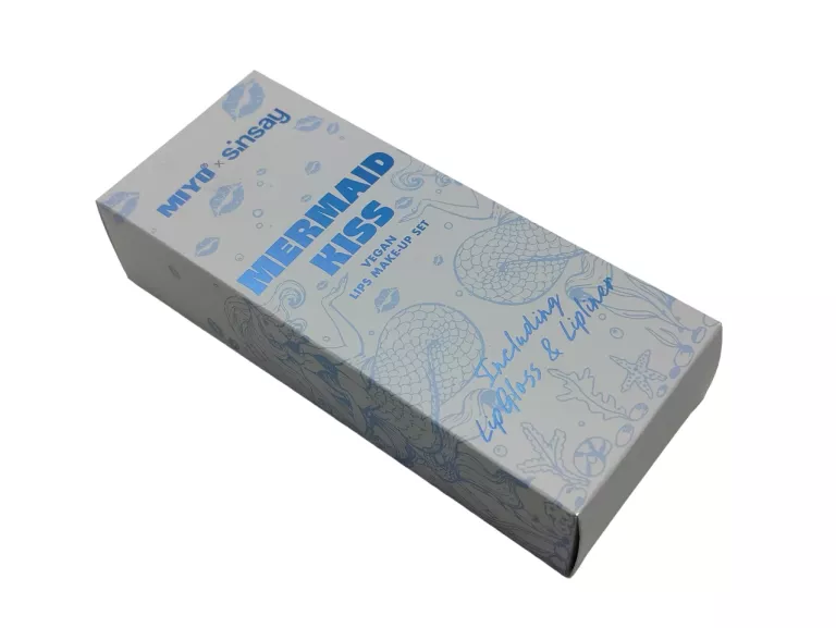 ZESTAW DO MAKIJAŻU UST MIYO X SINSAY MERMAID KISS LIPS MAKE-UP SET