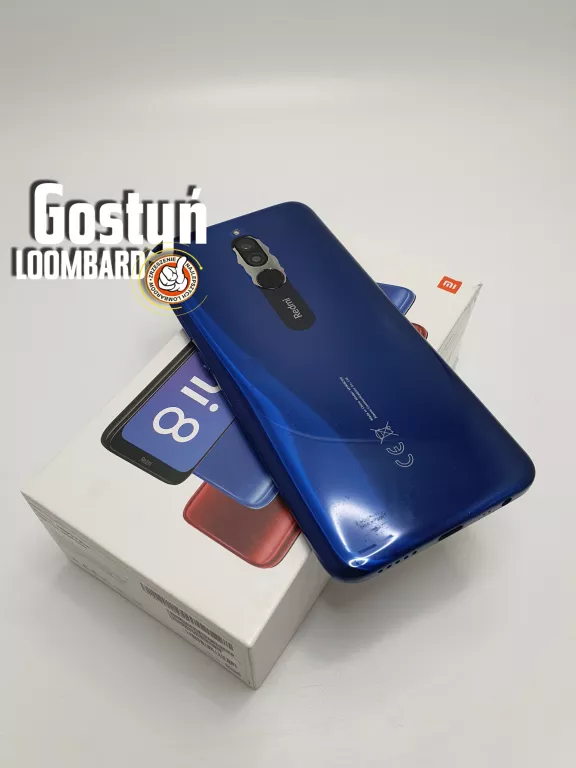 XIAOMI REDMI 8 3 GB / 32 GB NIEBIESKI PUDEŁKO!