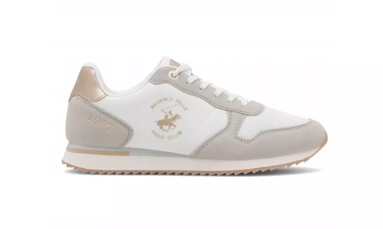 BUTY SPORTOWE BEVERLY HILLS POLO CLUB W-VSS24003 BIAŁY ROZ.38