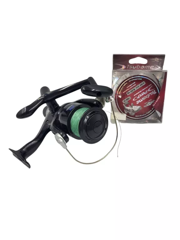 KOŁOWROTEK GEAR RATIO 5 2 1 ŻYŁKA TSUBAME PERCH 150M