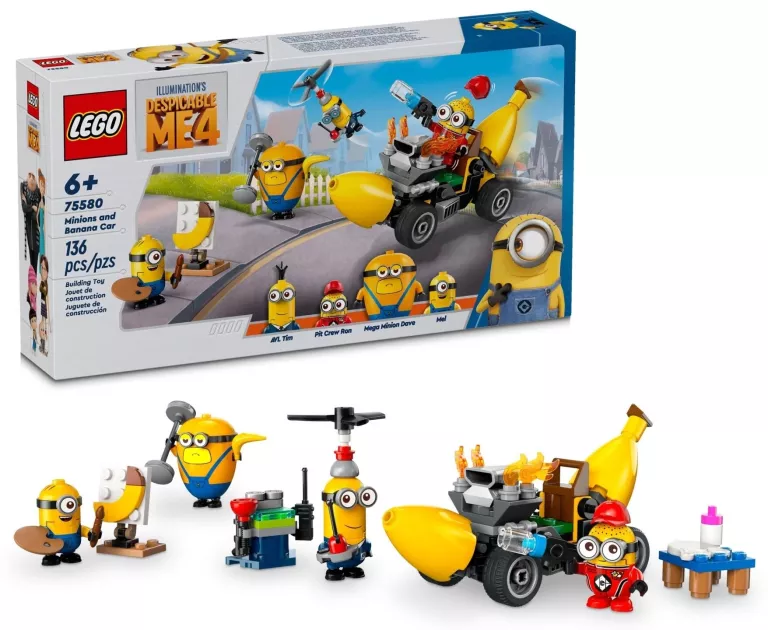 LEGO 75580 MINIONKI I BANANOWÓZ