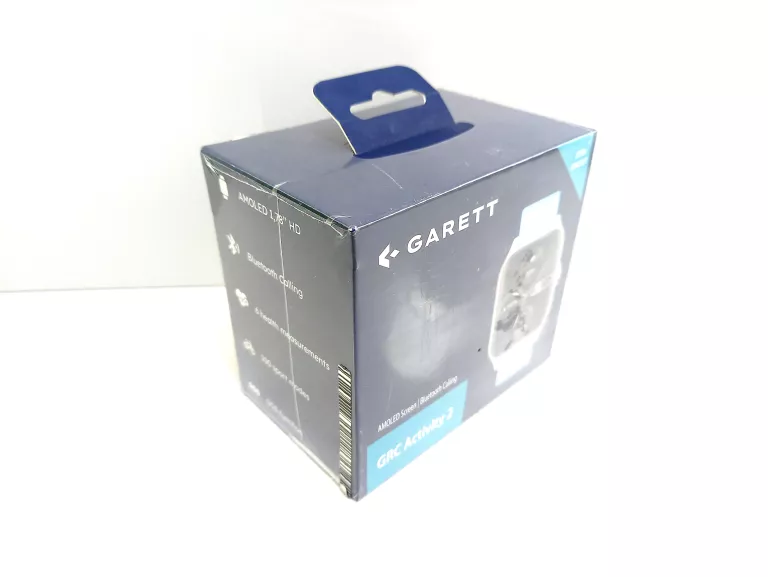 SMARTWATCH GARETT GRC ACTIVITY 2 SREBRNY MATOWY