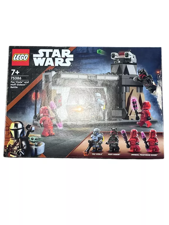 LEGO STAR WARS POJEDYNEK PAZA VIZSLI I MOFFA GIDEONA 75386