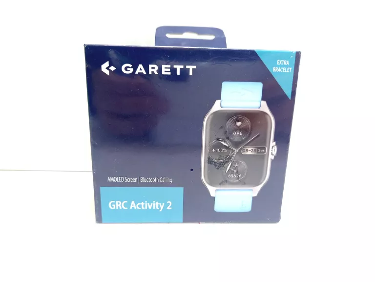 SMARTWATCH GARETT GRC ACTIVITY 2 SREBRNY MATOWY