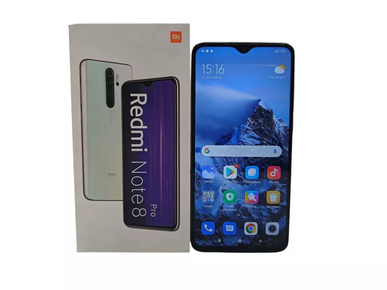 TELEFON XIAOMI REDMI NOTE 8 PRO 6/64GB 6.53'' BEZ BLOKADY