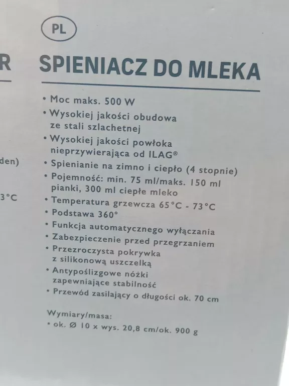 AMBIANO SPIENIACZ DO MLEKA