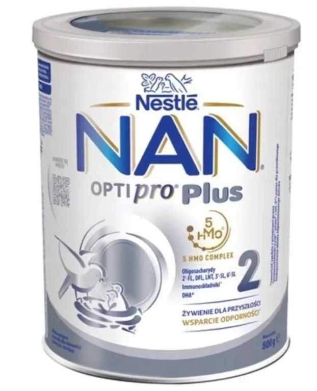 MLEKO NASTĘPNE NESTLE NAN OPTI PRO PLUS 2 800G