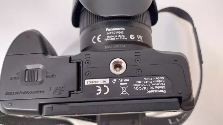 APARAT FOTOGRAFICZNY PANASONIC DMC-G6K KORPUS + OBIEKTYW CZARNY
