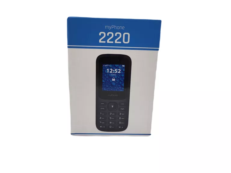 KLASYCZNY TELEFON MYPHONE 2220 CZARNY 1,77" DUAL SIM